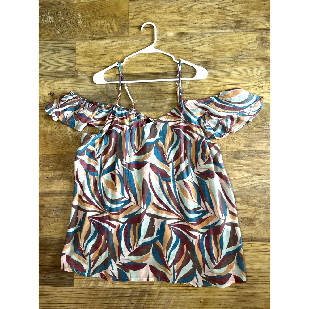 Lane‎ Bryant Cold-Shoulder Cami Top With Adjustable Straps Size 20 Plus NEW - Picture 3 of 14